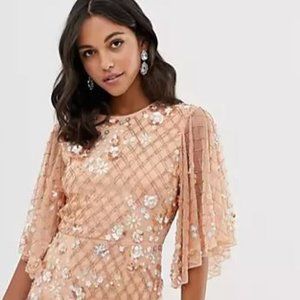 ASOS Embellished Shift Dress